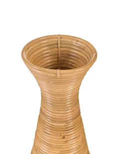 Online Beliani Vaso decorativo NIDRI Rattan 70 cm Naturale