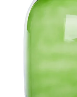 Best Beliani Vaso decorativo PULAO Vetro 31 cm Verde