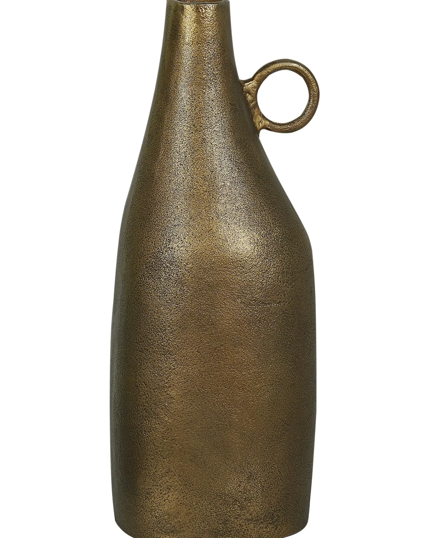 Best Beliani Vaso decorativo SAMBHAR Metallo 46 cm Ottone Oro Ottone