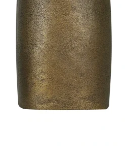 Best Beliani Vaso decorativo SAMBHAR Metallo 46 cm Ottone Oro Ottone