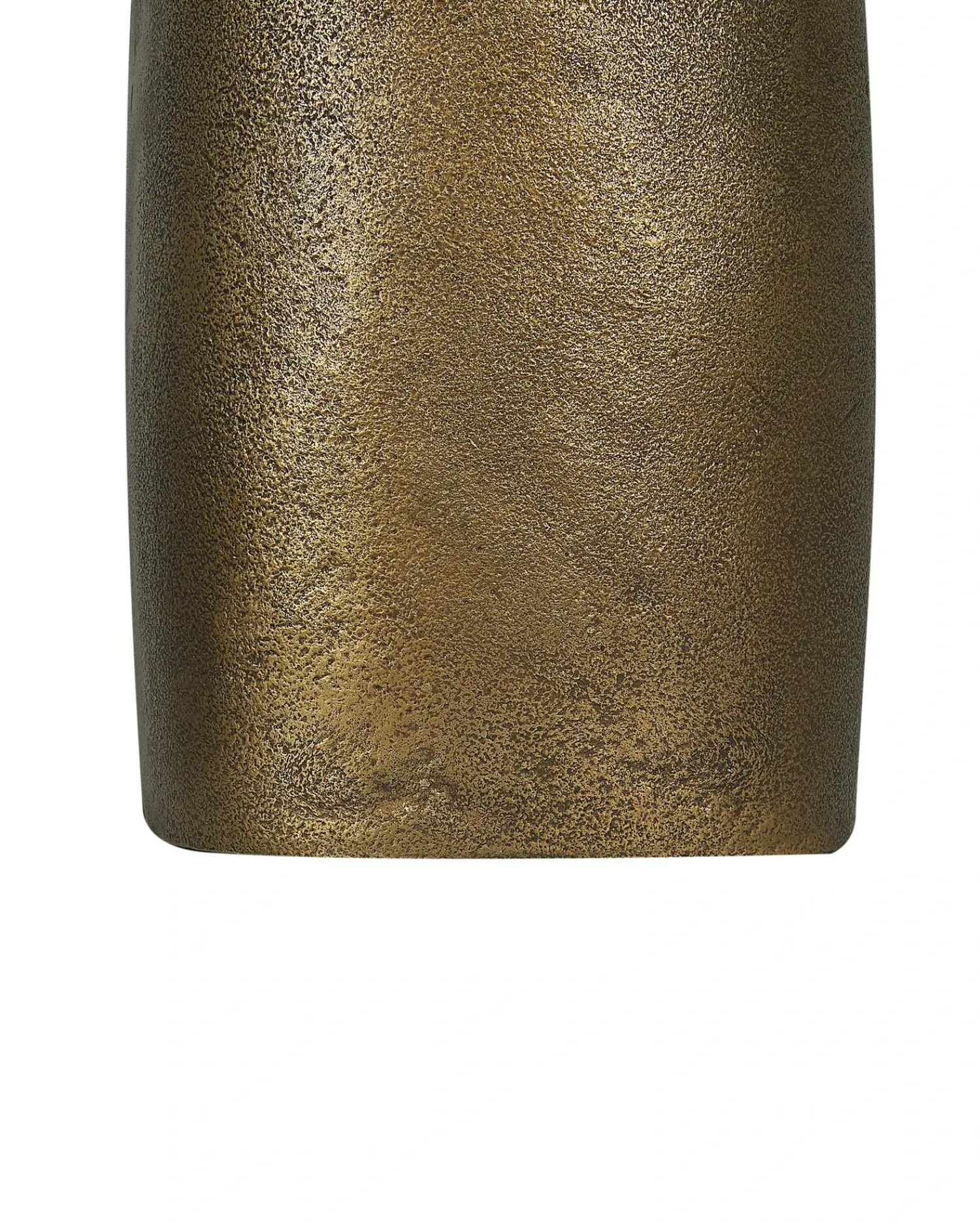 Best Beliani Vaso decorativo SAMBHAR Metallo 46 cm Ottone Oro Ottone