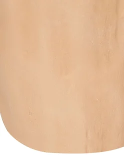 New Beliani Vaso decorativo TAIPING Ceramica 46 cm sabbia Beige
