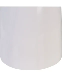 Sale Beliani Vaso decorativo TARRAGONA Ceramica 57 cm Bianco Bianco Grigio