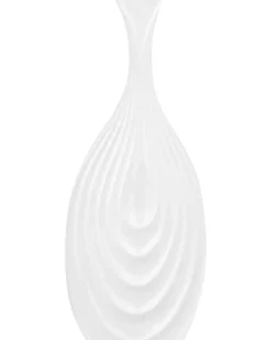 Sale Beliani Vaso decorativo THAPSUS Ceramica 39 cm Bianco