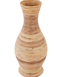 Outlet Beliani Vaso decorativo TRINISA Rattan Naturale