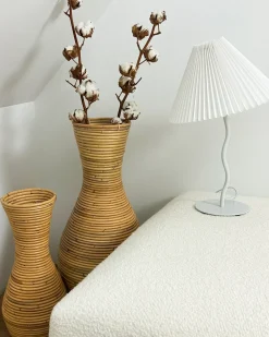 Sale Beliani Vaso decorativo TRINISA Rattan Naturale