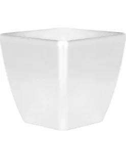 Online Beliani Vaso per piante ASTRAS 50 cm Argento