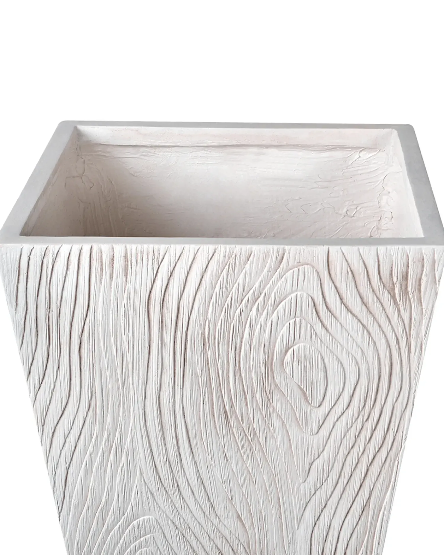 Sale Beliani Vaso per piante BAIHE 42 cm chiaro Beige