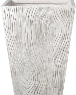 Sale Beliani Vaso per piante BAIHE 42 cm chiaro Beige