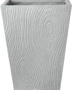 Hot Beliani Vaso per piante BAIHE 42 cm Grigio