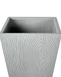Hot Beliani Vaso per piante BAIHE 42 cm Grigio