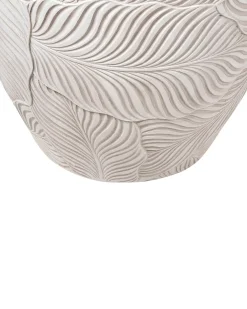 New Beliani Vaso per piante BAIYUN 42 cm chiaro Beige