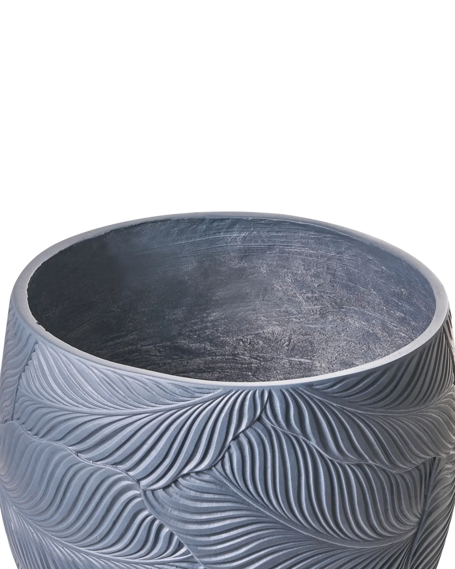 Sale Beliani Vaso per piante BAIYUN 47 cm Grigio