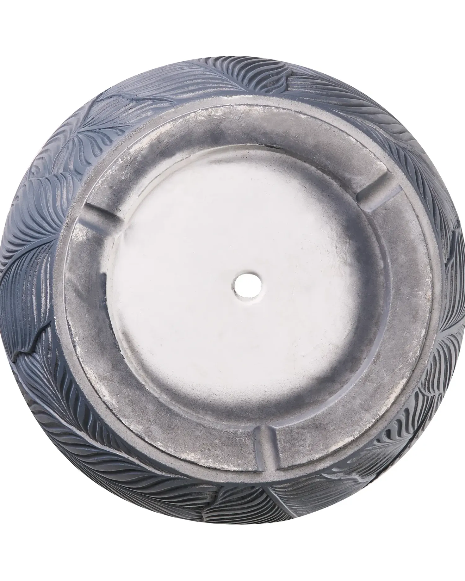 Sale Beliani Vaso per piante BAIYUN 47 cm Grigio