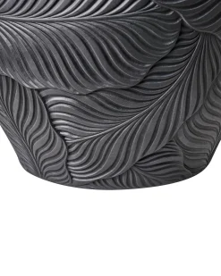 New Beliani Vaso per piante BAIYUN 42 cm Nero