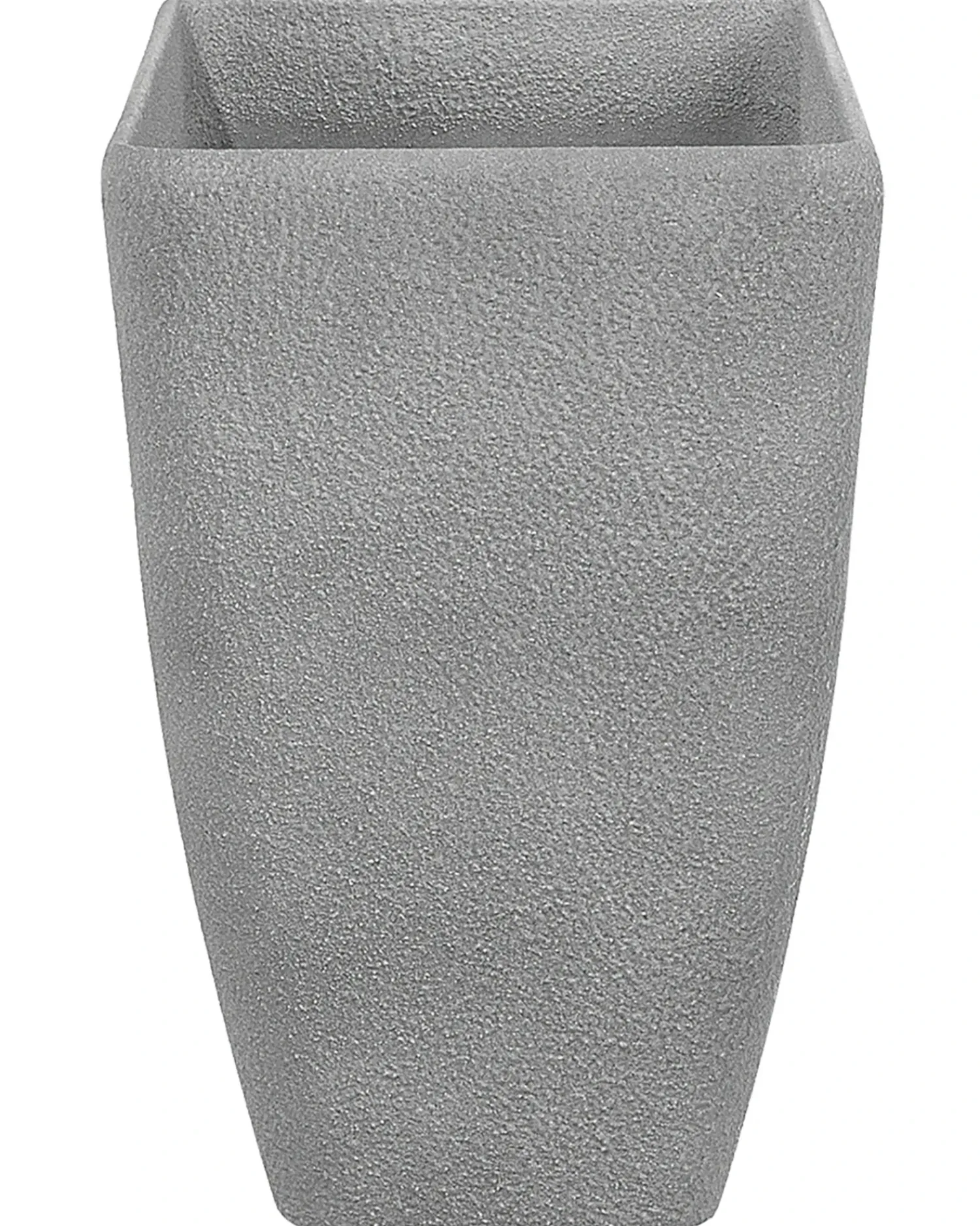 Best Beliani Vaso per piante BARIS 60 cm chiaro Grigio