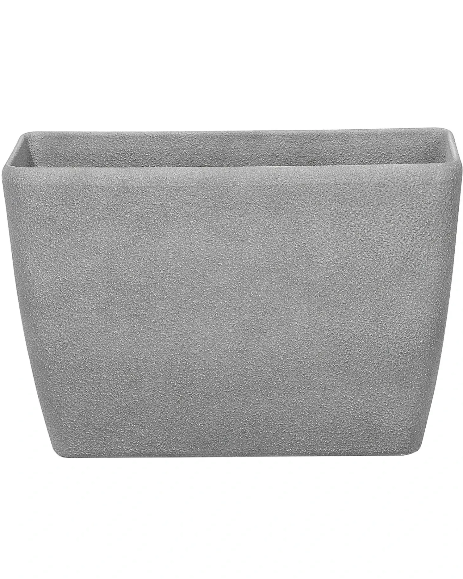 Best Beliani Vaso per piante BARIS 60 cm chiaro Grigio