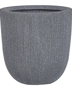 Hot Beliani Vaso per piante CHIOS 44 cm Grigio