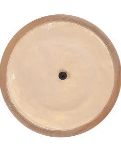 Best Beliani Vaso per piante CICUTA 22 cm Marrone chiaro Beige Marrone