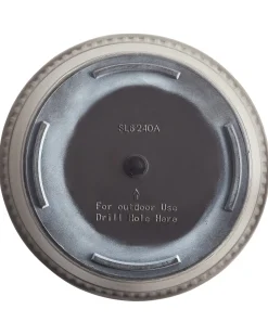 Online Beliani Vaso per piante CISTUS 44 cm Grigio