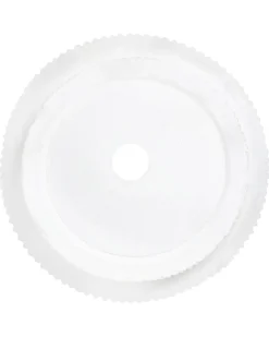 Beliani Vaso per piante DARIA sporco Bianco