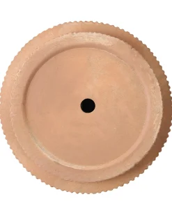 Beliani Vaso per piante DARIA Marrone