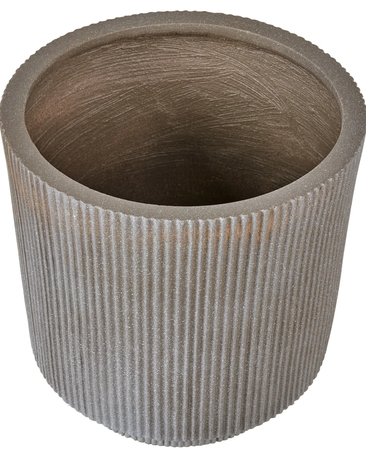 New Beliani Vaso per piante DARIA Tortora Beige