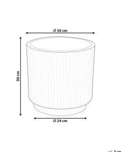 New Beliani Vaso per piante DARIA oliva Verde