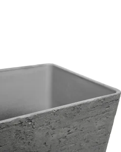 Beliani Vaso per piante DELOS 39 cm Grigio