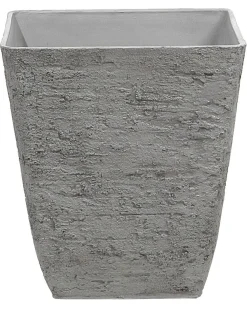 Beliani Vaso per piante DELOS 39 cm Grigio