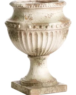 Sale Beliani Vaso per piante DESKATI 33 cm Beige