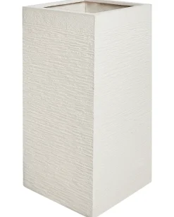 New Beliani Vaso per piante DION 40 cm chiaro Beige
