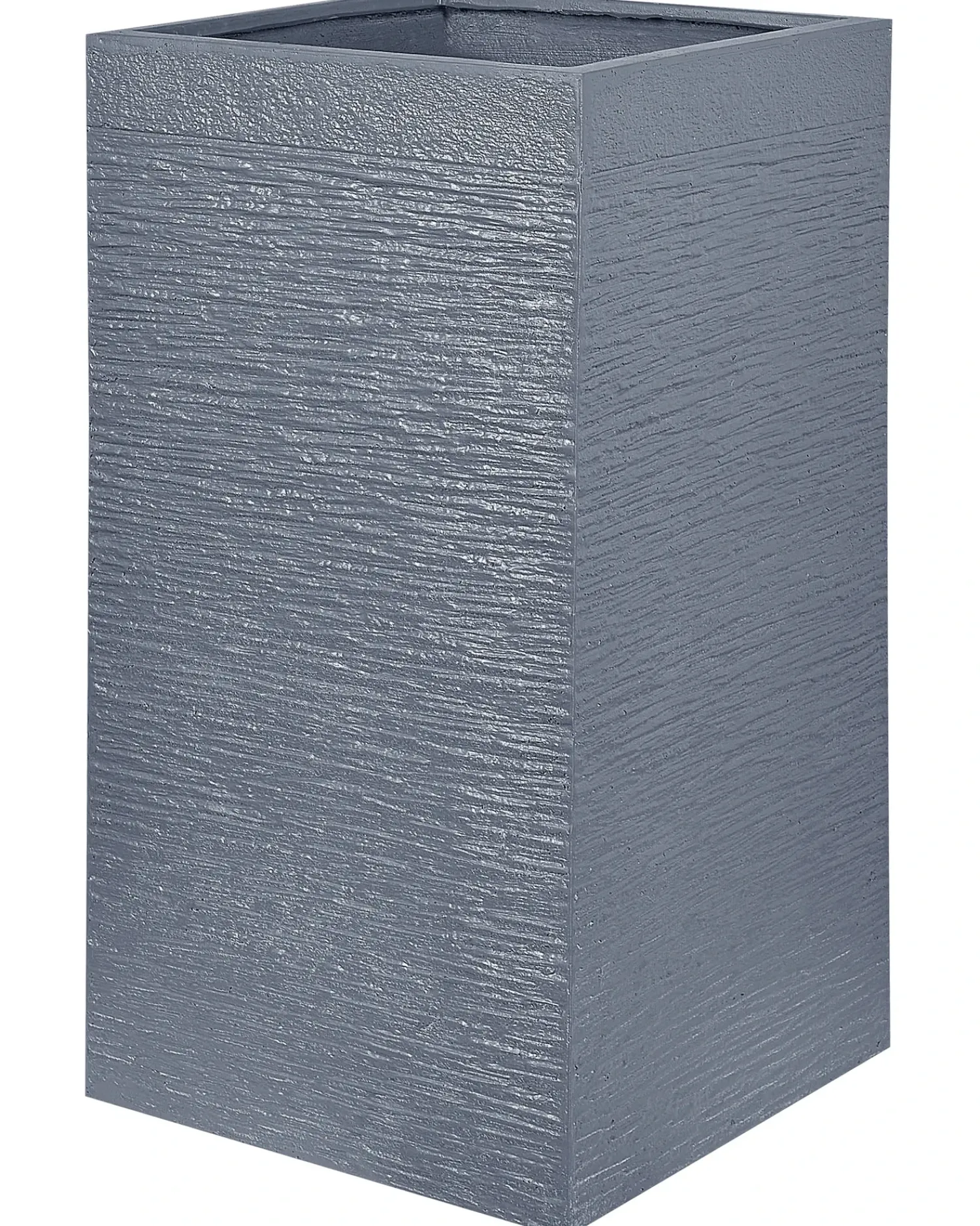 Discount Beliani Vaso per piante DION 40 cm Grigio