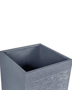 Discount Beliani Vaso per piante DION 40 cm Grigio