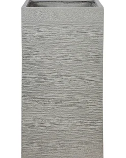 Discount Beliani Vaso per piante DION 40 cm chiaro Grigio