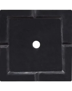 Sale Beliani Vaso per piante DION 40 cm Nero