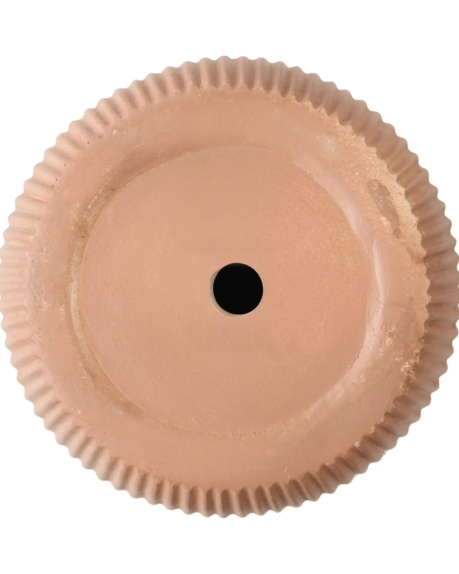Beliani Vaso per piante EANTIO 30 cm Marrone
