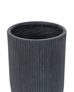 Best Beliani Vaso per piante EANTIO 25 cm Nero