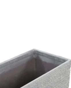 Sale Beliani Vaso per piante EDESSA 80 cm Grigio