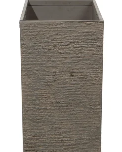 Online Beliani Vaso per piante EDESSA 80 cm scuro Marrone