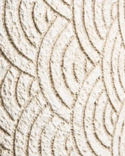 Outlet Beliani Vaso per piante ERIROS 31 cm chiaro Beige