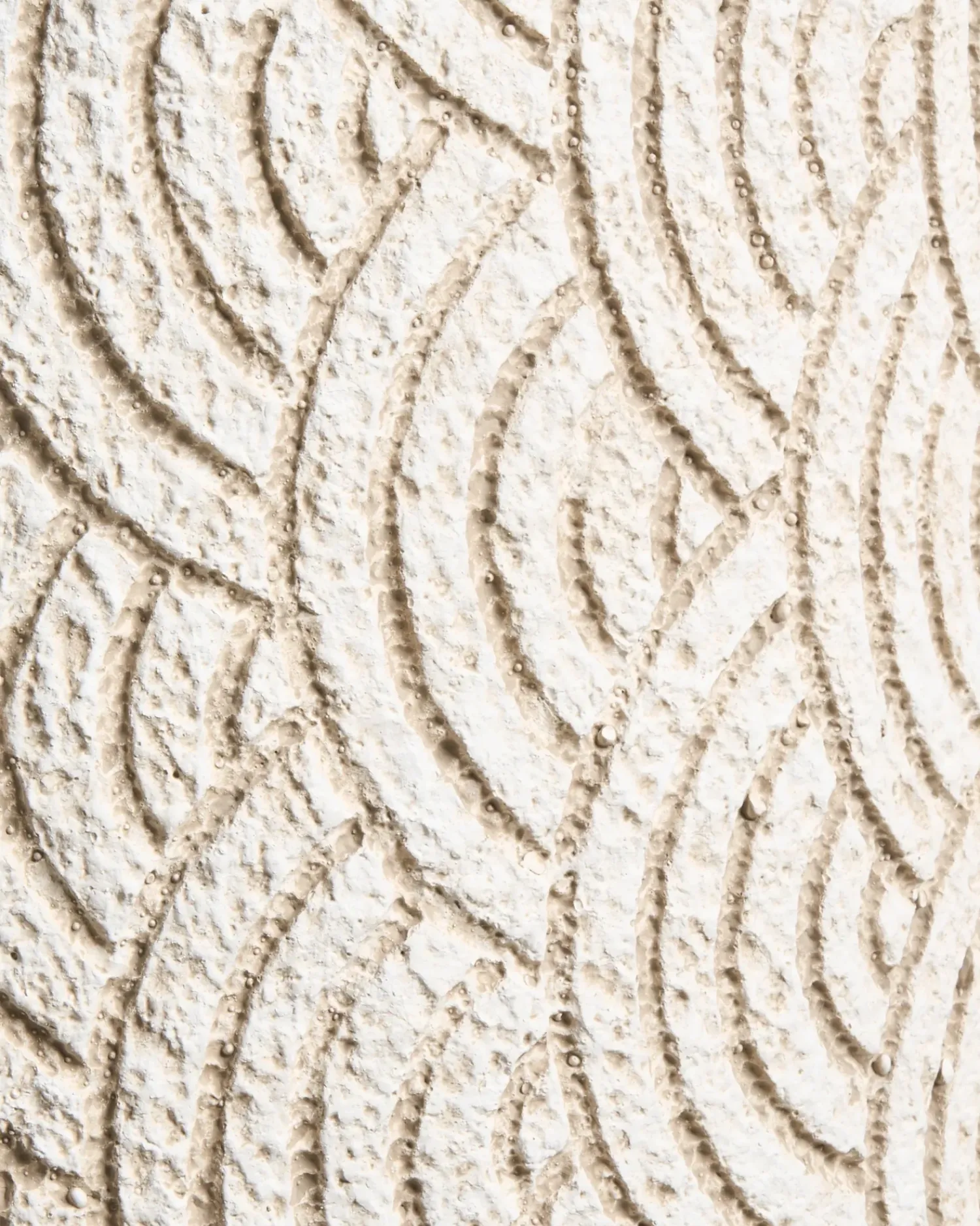 Outlet Beliani Vaso per piante ERIROS 31 cm chiaro Beige