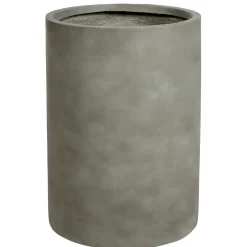 New Beliani Vaso per piante EUCOMMIA 36 cm Grigio