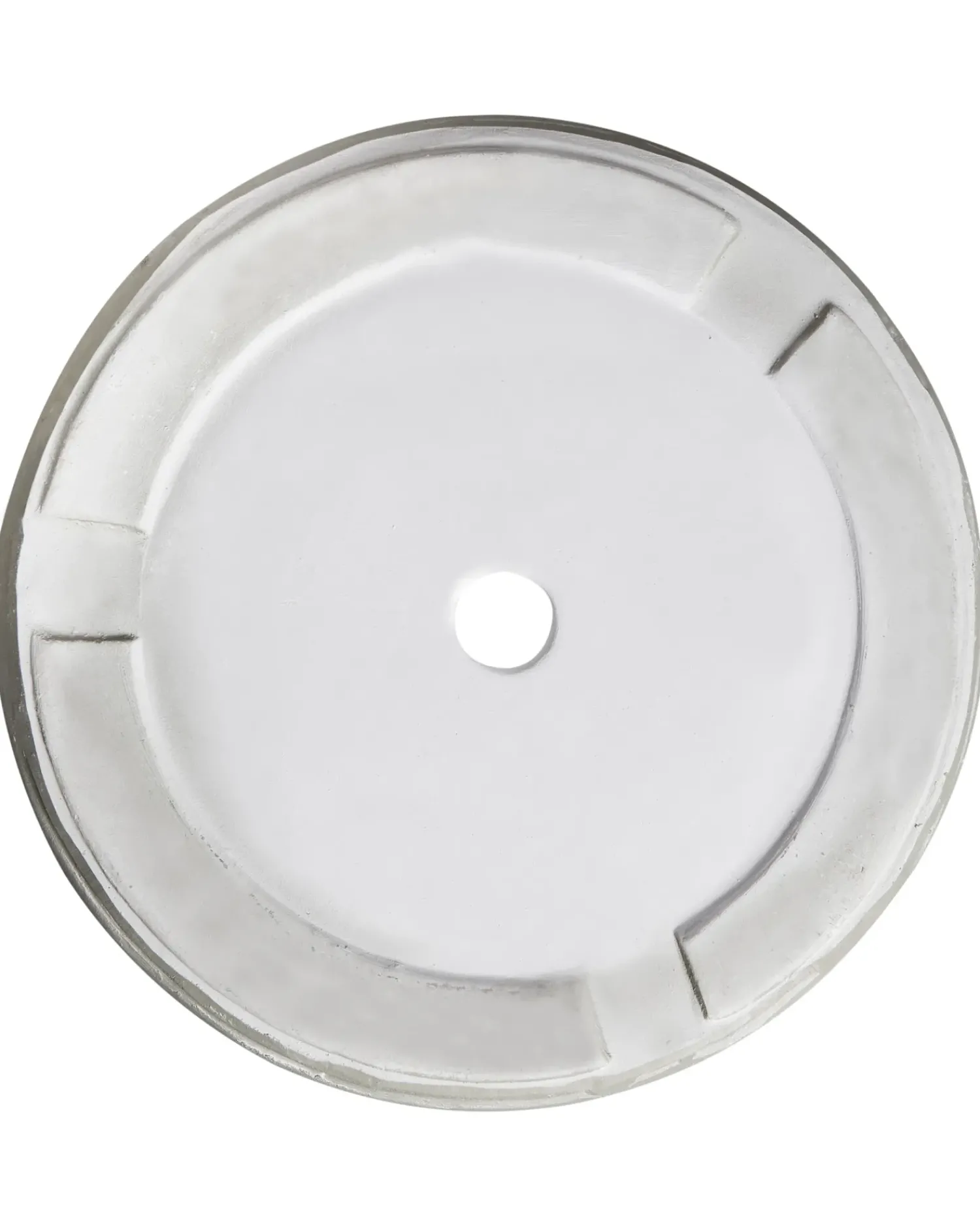 New Beliani Vaso per piante EUCOMMIA 36 cm Grigio