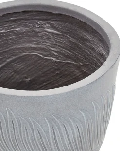 Clearance Beliani Vaso per piante FTERO Grigio