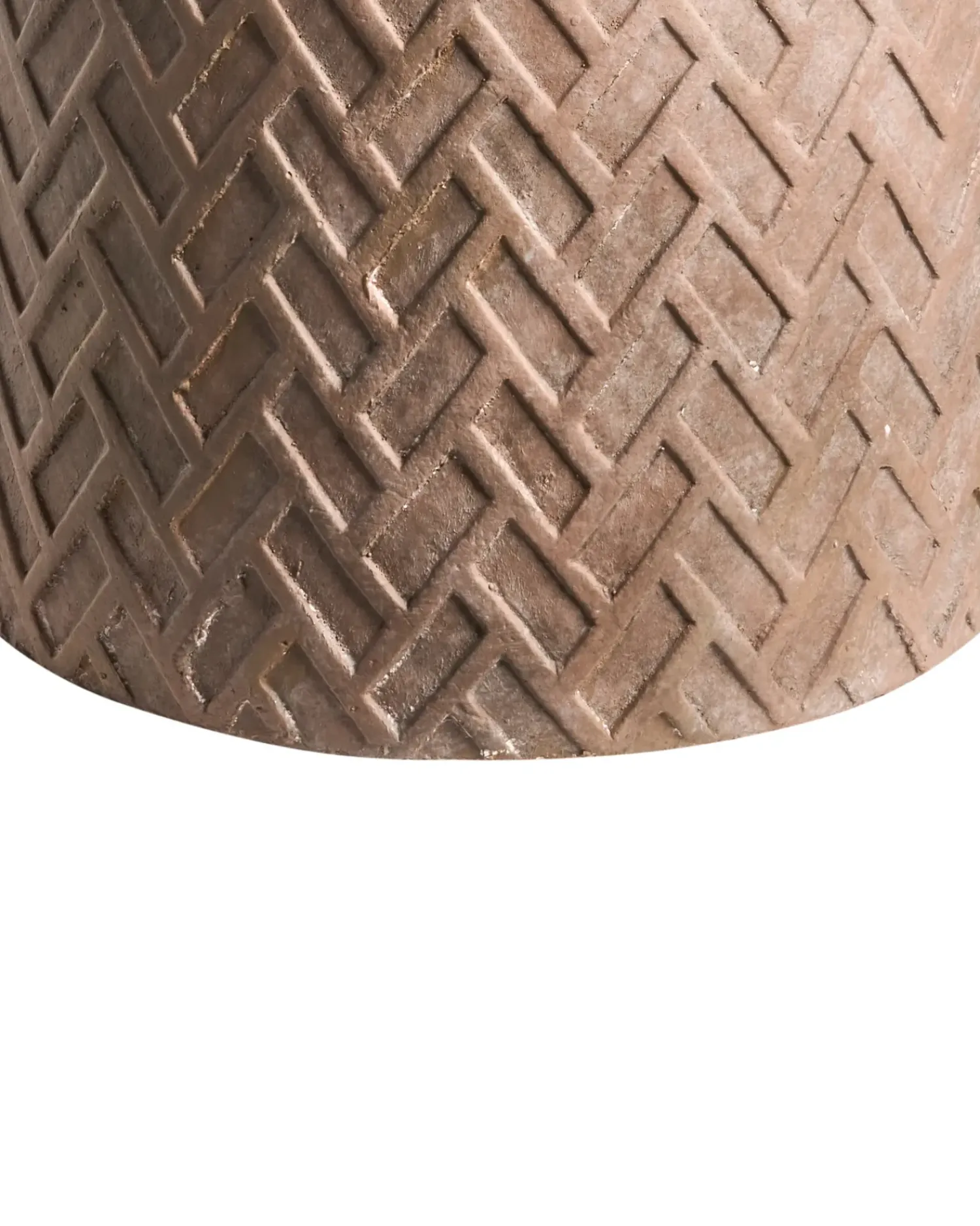 Discount Beliani Vaso per piante GERAKAS 35 cm Beige