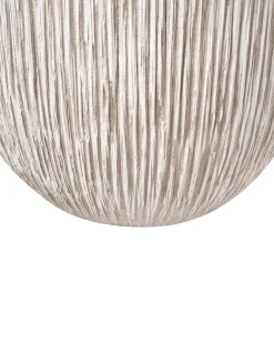 Discount Beliani Vaso per piante HANYUE 42 cm chiaro Beige