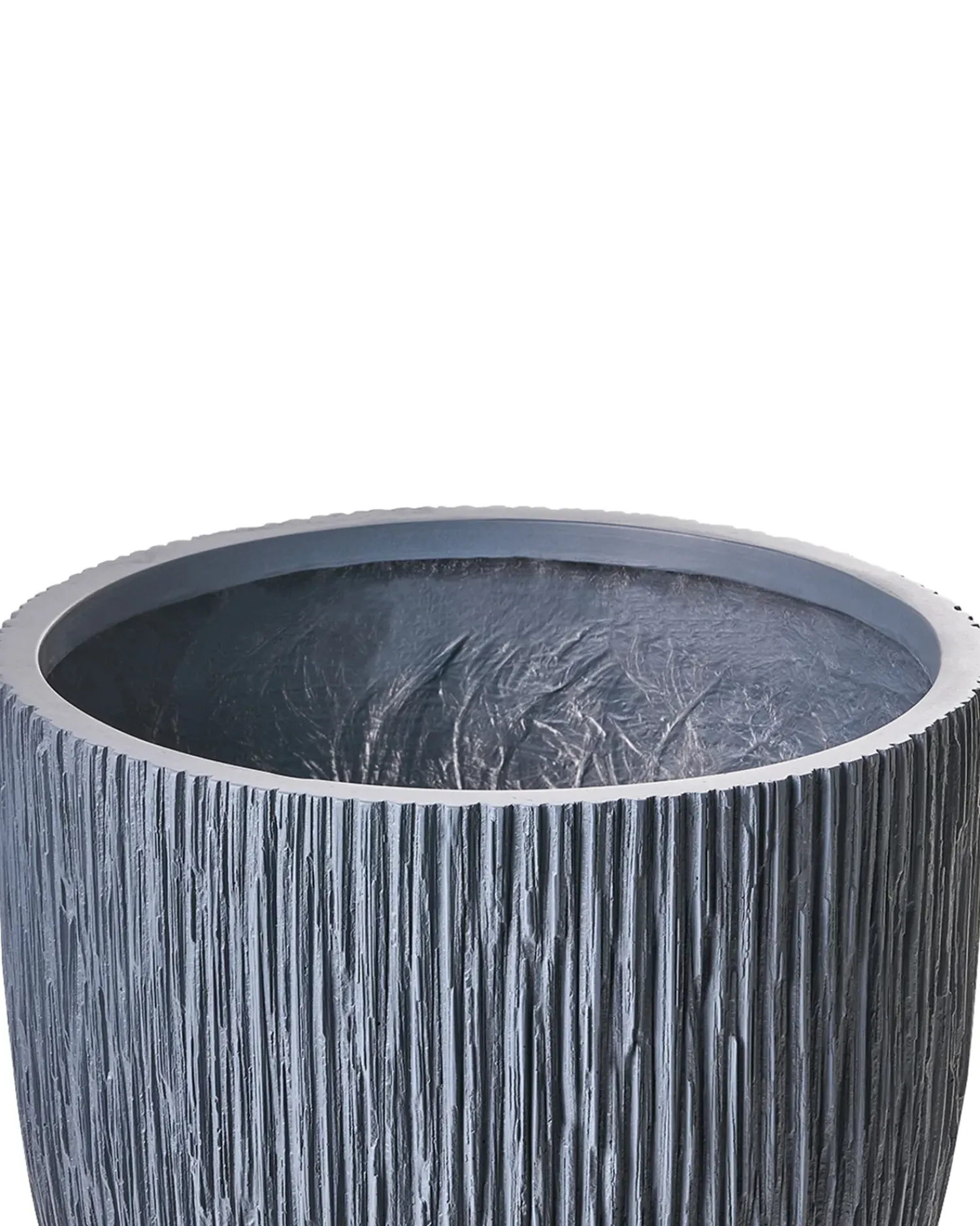 Hot Beliani Vaso per piante HANYUE 42 cm Grigio
