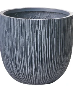 Hot Beliani Vaso per piante HANYUE 42 cm Grigio