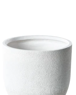 Best Beliani Vaso per piante KANNIA Bianco